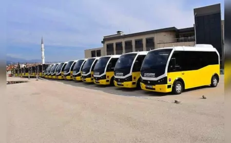 Karabük'te Ramazan Bayramı Boyunca Toplu Taşıma Ücretsiz