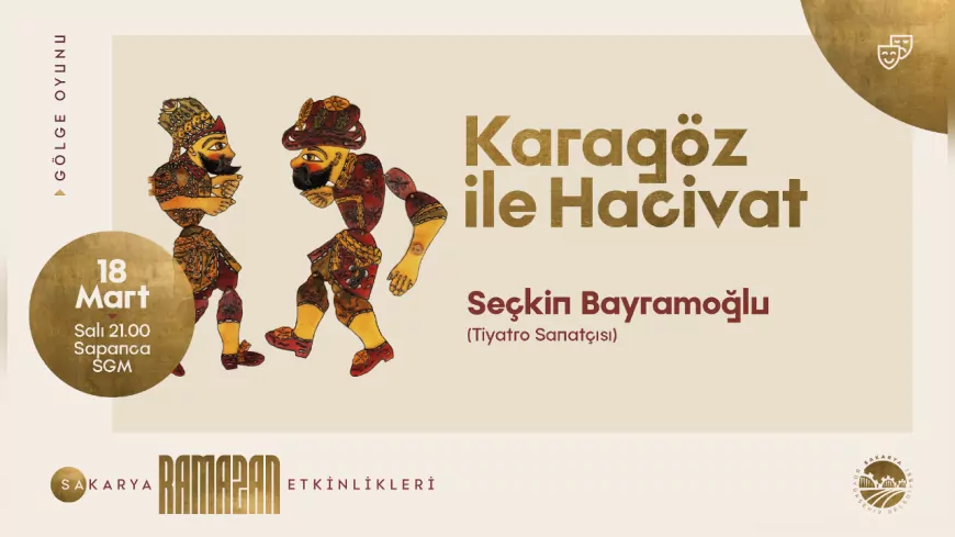 Sapanca SGM’de Tasavvuf Musikisi Dinletisi ve Karagöz-Hacivat Gölge Oyunu Bir Arada