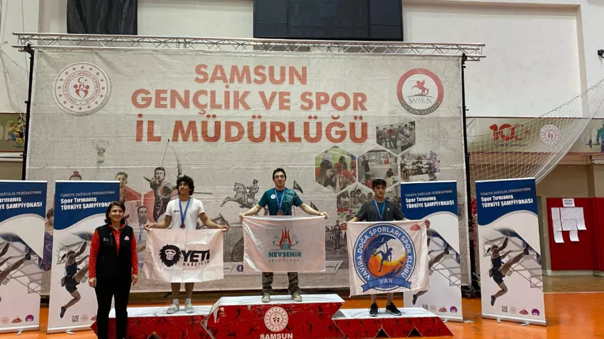 Mustafa Sacit Sümer, Spor Tırmanış Gençler Türkiye Şampiyonu Oldu