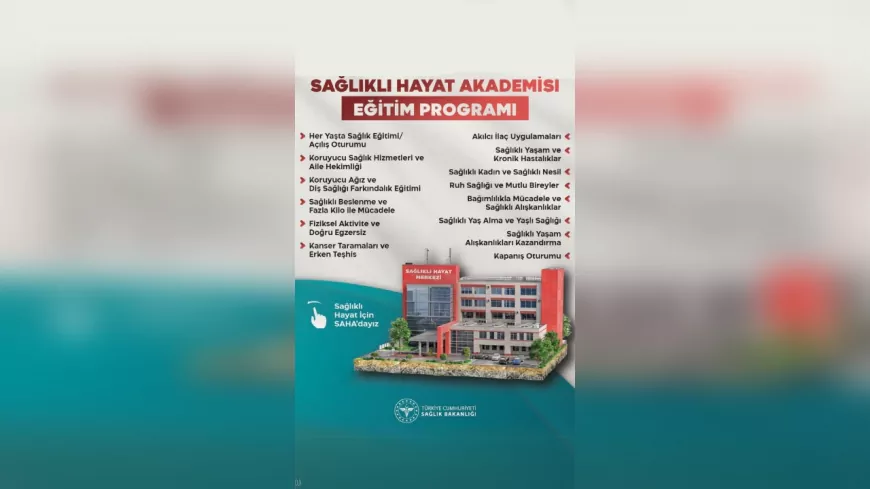 Eskişehir’de Sağlık Okuryazarlığını Artıracak “Sağlıklı Hayat Akademisi (SAHA)” Açılıyor