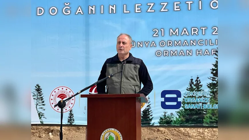 Eskişehir’de 21 Mart Dünya Ormancılık Günü’nde 6 Bin Fidan Toprakla Buluştu