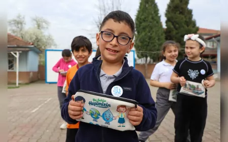 Minik 'Su Müfettişleri' Göreve Hazır