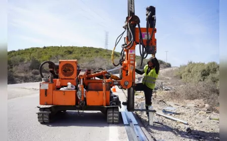 Yukarı Hereke–Çerkeşli Yolu’na 3 Kilometrelik Otokorkuluk Takviyesi
