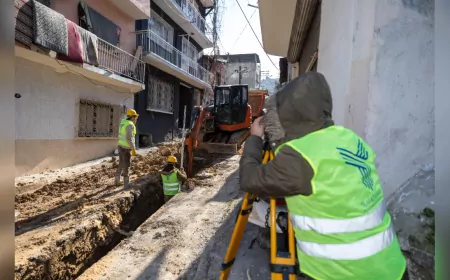 İZSU’dan Konak ve Karabağlar’a 110 Milyon Euro’luk Altyapı Güçlendirme Projesi