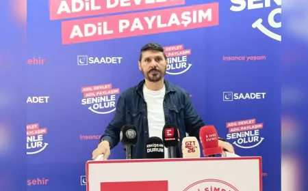 Saadet Partisi Tepebaşı'ndan Gazze ve Enflasyon Üzerine Sert Açıklamalar
