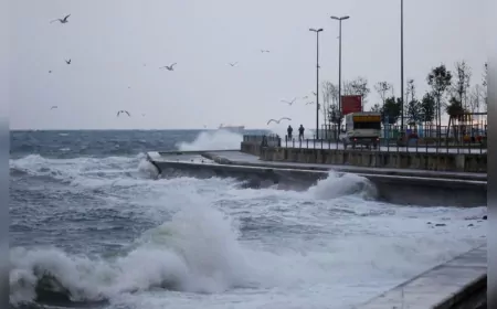 AKOM Uyardı: İstanbul’a Kış Geri Geliyor! Fırtına, Soğuk ve Yağış Yolda