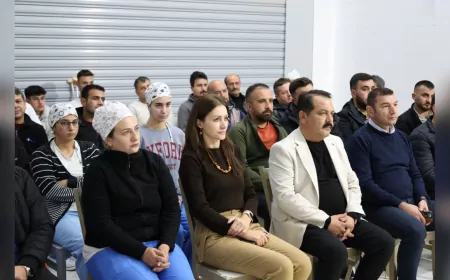 Antalya Halk Ekmek Fabrikası'nda İş Sağlığı ve Güvenliği Eğitimi Verildi
