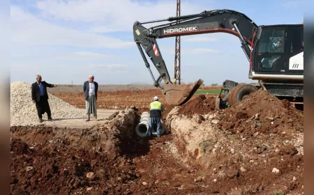 Şanlıurfa Büyükşehir’den Hilvan Kırsalında Ulaşım Konforunu Artıran Çalışmalar