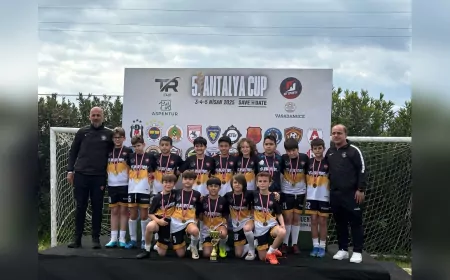 Minik Şimşekler Spor Kulübü, Antalya Cup’ta Başarıdan Başarıya Koştu