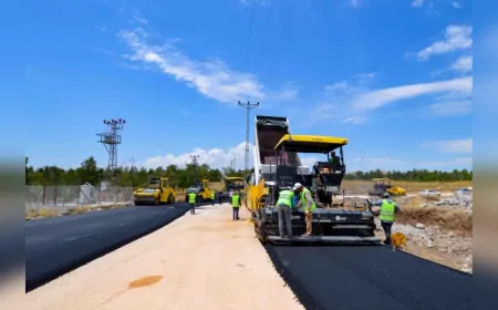 Diyarbakır’a 240 Bin Ton Asfalt, 14 Km Bisiklet Yolu ve 200 Bin m² Kaldırım Geliyor