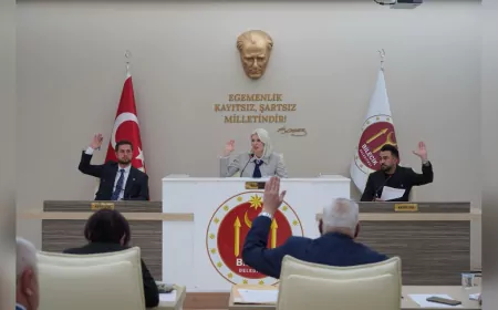 Bilecik Belediyesi Nisan Ayı Meclis Toplantısı Yapıldı