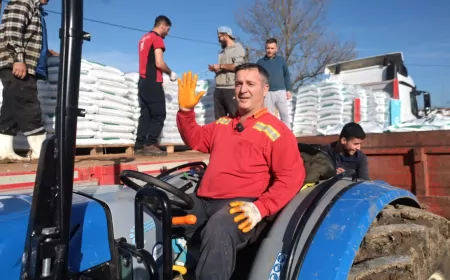 Kocaeli Büyükşehir Belediyesi'nden Meyve Yetiştiricilerine Yüzde 50 Hibeli Gübre Desteği