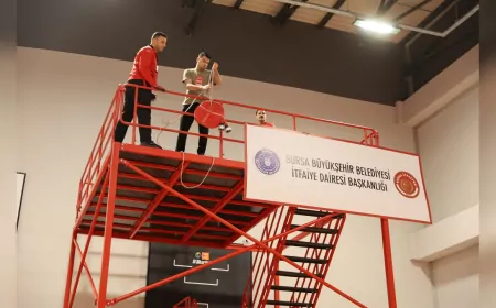 450 Aday İtfaiyeci Olmak İçin Ter Döktü: Bursa’da Zorlu Parkurda Yarış