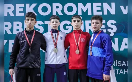U17 Güreş Türkiye Şampiyonası'na Çorum Belediyesi Damgası