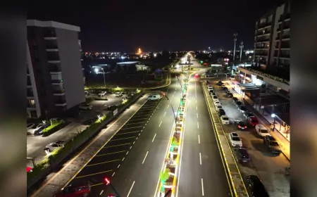 Eski Havaalanı Caddesi Baştan Sona Yenilendi: Güvenli, Konforlu ve Işıl Işıl