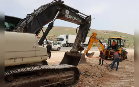 Şanlıurfa’da Fevzi Çakmak Bulvarı ve Suruç Yollarında Asfalt Çalışmaları Başladı