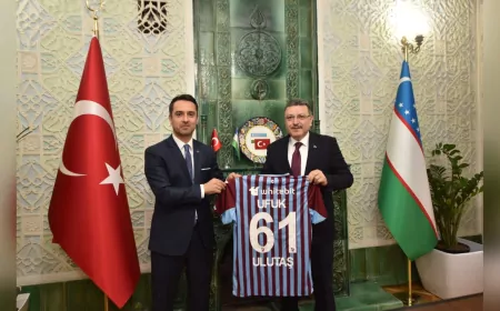 Trabzon’dan Özbekistan’a Kardeş Şehir İlişkisi ve Turizm İş Birlikleri