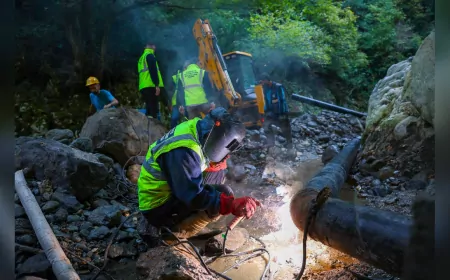 Sakarya'da 550 Milyon Liralık Altyapı Yatırımı: Kolektör Hattı ve İçme Suyu Hattı Yenileniyor