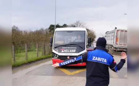 Düzce Belediyesi Zabıta Müdürlüğü, 2025'in İlk Çeyreğinde 700'den Fazla İşyeri Denetledi