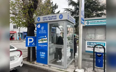 Çorum Belediyesi, Kiosk Sayısını Artırdı