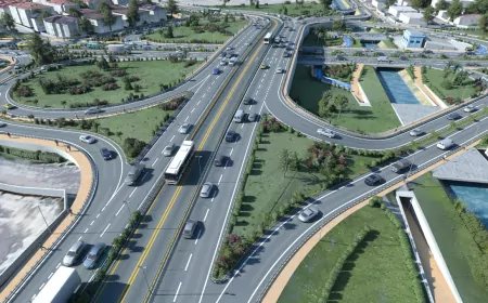 Sakarya’da Yazlık Katlı Kavşak Projesi Trafik Sorununu Çözüyor