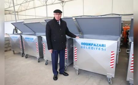 Atık Plastikler Banka, Konteynerler Yerli Üretime Dönüşüyor