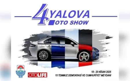 4. Yalova Oto Show Otomobil Tutkunlarını Bekliyor