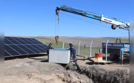 ESKİ’den Doğanca Mahallesi’ne Güneş Enerjili Su Temin Sistemi