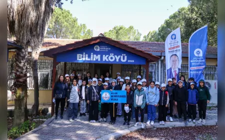 Antalya Bilim Köyü’nde Kuş Halkalama Eğitimi: Öğrenciler Doğayı Tanıyor