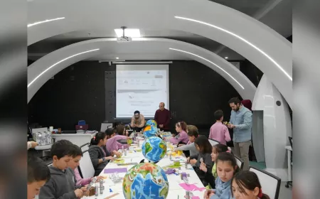 Düzce Bilim Merkezi’nde Nisan Etkinlikleri Başladı: 4 Atölyede Uygulama