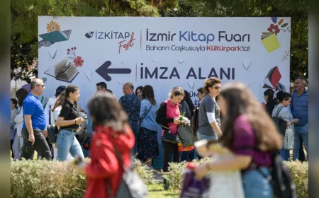 İZKİTAPFEST-5. İzmir Kitap Fuarı 18 Nisan’da Başlıyor: Baharın Coşkusu Kültürpark’ta