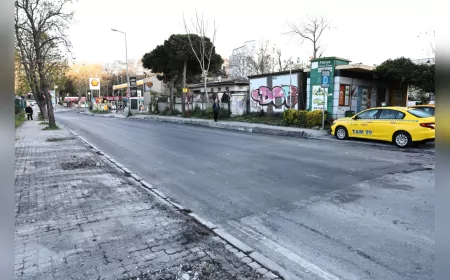İSKİ Ataköy Atıksu Tüneli Projesinde Kırserdar Sokak Trafiğe Açıldı
