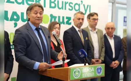 Bursa'nın Geleceği İçin Halkla Ortak Akıl Buluşmaları Başlıyor