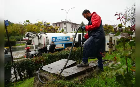 Düzce Belediyesi Su Kanal, 2025 Yılı İlk 3 Ay Faaliyetlerini Açıkladı