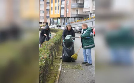 Giresun’da Yeşil Alanların Bakım ve Temizliği Titizlikle Sürdürülüyor