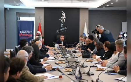 FoodFest Antalya İçin Geri Sayım Başladı: Danışma Kurulu Toplantısı Gerçekleştirildi