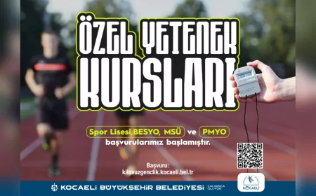 Kocaeli Büyükşehir Belediyesi'nden Gençlere Ücretsiz Özel Yetenek Kursları