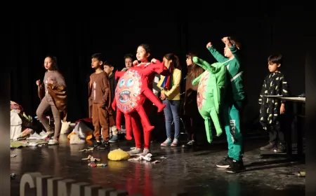 Başkan Kazım Kurt, Minik Tiyatrocuların Heyecanına Ortak Oldu