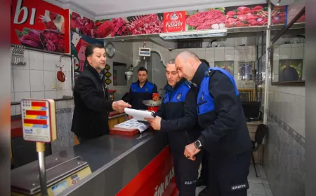 Giresun Belediyesi’nden Kasaplarda Hijyen Denetimi