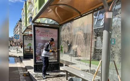 Van Büyükşehir Belediyesi’nden Temizlik Seferberliği