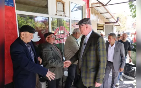 Başkan Kazım Kurt’tan Aşevi ve Mahalle Ziyareti: “Zor Zamanlarda Dayanışma En Büyük Gücümüz”