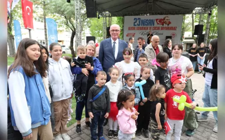 Odunpazarı Belediyesi’nden Geleneksel 23 Nisan Şenliği: Miniklere Bayram Coşkusu