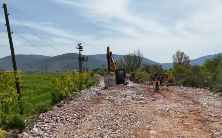 Büyükşehir’den Milas’a 80 Milyonluk Yol Yatırımı: Yaşyer ve Damlıboğaz Arası Yenileniyor