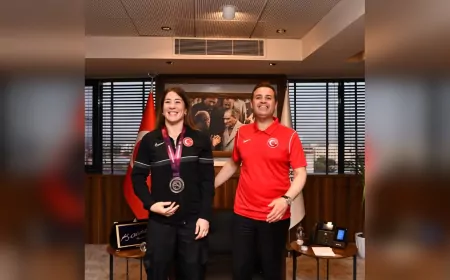 Balıkesir’in Gururu Yasemin Adar Yiğit Memleketine Döndü