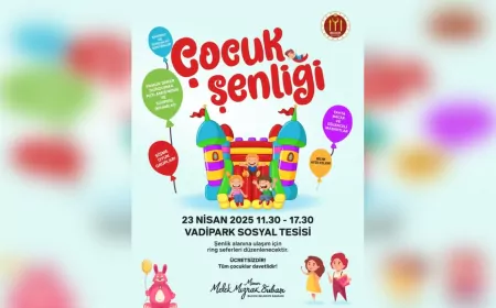 Bilecik Belediyesi'nden 23 Nisan’a Özel Çocuk Şenliği