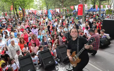 Odunpazarı Belediyesi’nden Çocuklara Renkli 23 Nisan Şenliği