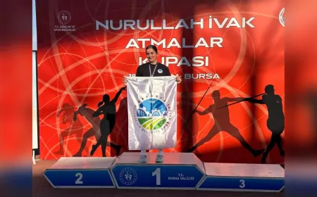Büyükşehirli Atletizmciler Bursa’dan Şampiyonlukla Döndü