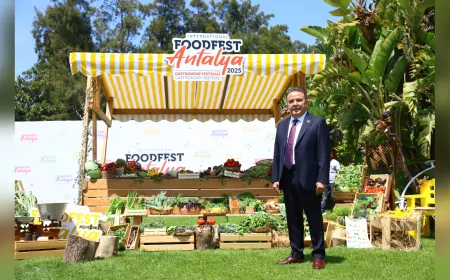 Antalya’da Lezzet Şöleni Başlıyor: 4. Uluslararası Food Fest Antalya Gastronomi Festivali