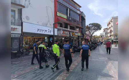 Düzce’de Trafiğe Kapalı Alanlarda Motosiklet Denetimi