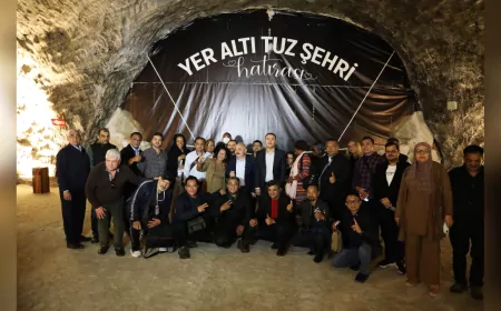 Çankırı'nın Yer Altı Tuz Şehri Dünyaya Açıldı